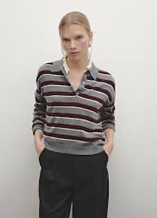 Джемпер massimo dutti 100% wool 8