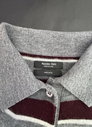 Джемпер massimo dutti 100% wool 3