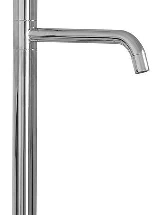 Смеситель для раковины (умывальника) rea lugano slim chrome хром высокий
