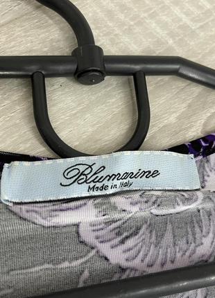 Джемпер свитер сиреневый фиолетовый с вырезом блюмарин blumarine италия 42 365 фото