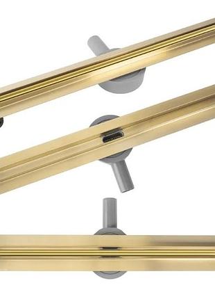 Трап для душа rea neox 80 pro gold золотой