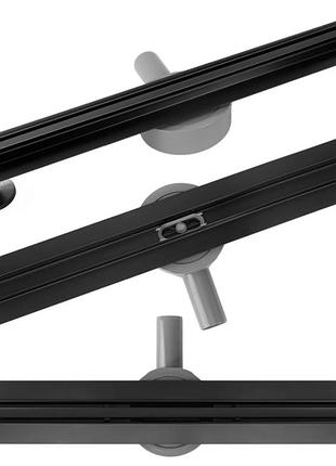 Трап для душу rea neox 60 slim pro black чорний