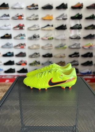 Оригінал! футбольні бутси nike tiempo legend 10 academy fg green (dv4337-701)