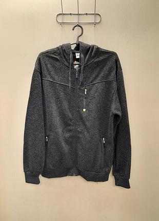Худи мужское серое с молнией на флисе &nbsp; с-10928. размеры:l,2xl,3xl,4xl 
цена&nbsp; - 850грн 
материал: коттон,полиэстер