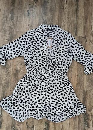 👗 комбинезон boohoo rara skort playsuit