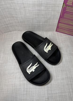 Оригінальні шльопанці lacoste