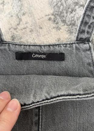Джинсовий сарафан george 2