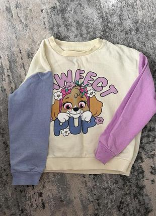 Кофта щенячий патруль 3