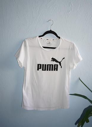 Женская хлопковая футболка puma