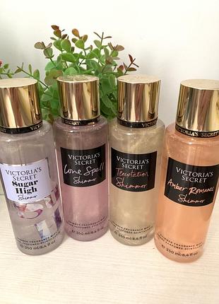 Парфумований спрей для тіла  victorias secret шиммер 250 мл