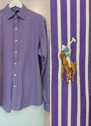 Рубашка мужская в полоску polo ralph lauren