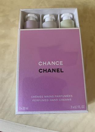 Набір кремів для рук chanel chance hand cream set