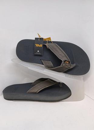 Вьетнамки шлепанцы мужские teva reflip leather(1151012) текстильные, оригинал, новые