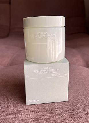 Celimax ji woo gae heartleaf bha peeling pad
