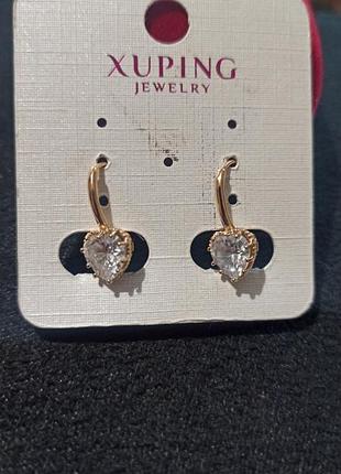 Серёжки xuping размер : 2,0