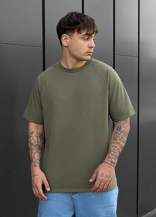 Повсякденна футболка у кольорі хакі staff reglan khaki