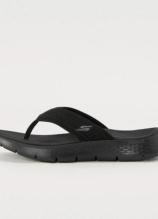 Skechers go walk flex sandal жіночі чорні шльопанці в'єтнамки 
nike adidas new balance puma reebok teva