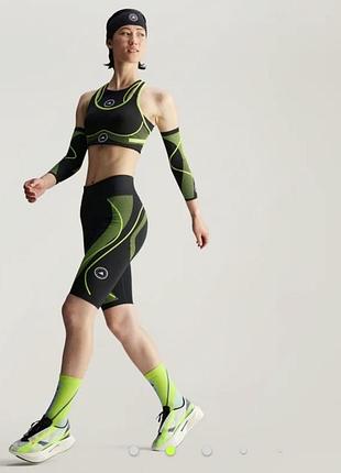 Шорти жіночі adidas by stella mccartney truepace running bike leggings black