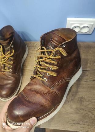 Кожаные ботинки red wing оригинал 100% 5