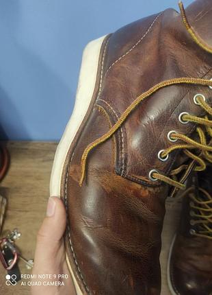 Кожаные ботинки red wing оригинал 100% 3