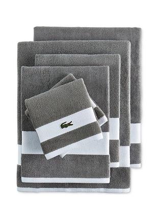 Комплект рушників lacoste heritage towels