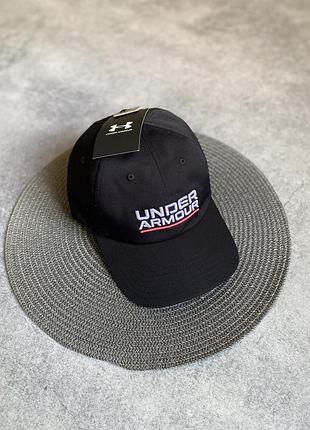 Under armour ua branded нова чоловіча жіноча кепка бейсболка чорна спортивна літня на літо андер армор фірмова брендова оригінальна