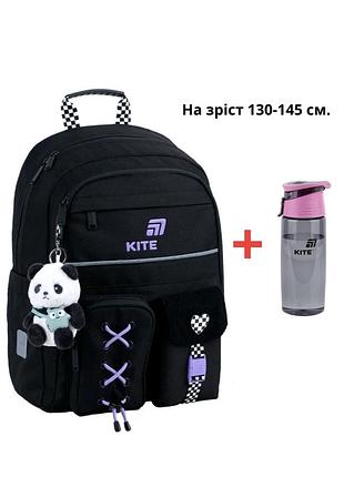 Рюкзак kite education k26-584m-2 panda love