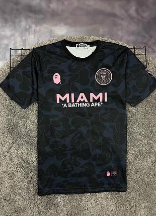 Футболка bape x inter miami
