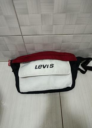 Сумка-бананка levi's