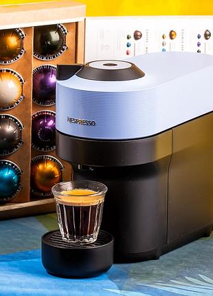 Кавомашина nespresso vertuo pop pacific blue з європи