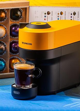 Кавомашина nespresso vertuo pop mango yellow з європи