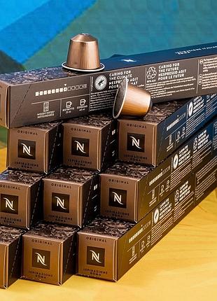 Nespresso roma (збалансована, насичена кава) из европы, 20 тубов / 200 капсул