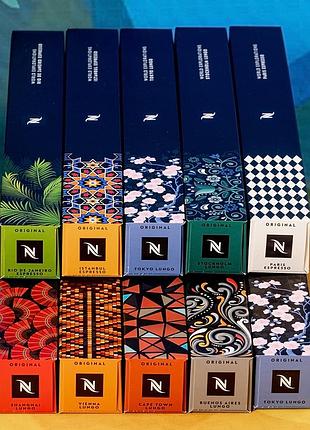 Nespresso набір капсул original set 5 з європи, 100 капсул (мін. 2)