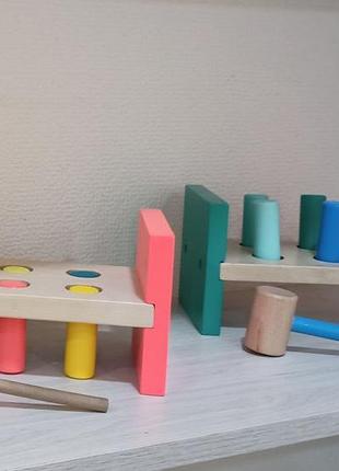Деревянная игрушка "игра на удар" 2