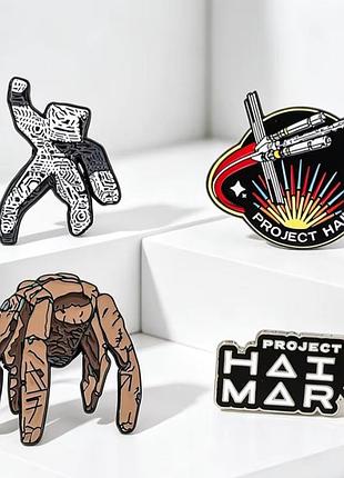 Набір значків із фільму проєкт аве марія райан держинг project hail mary ryan gosling космос брошки інопланетянин рокки космонавт значок