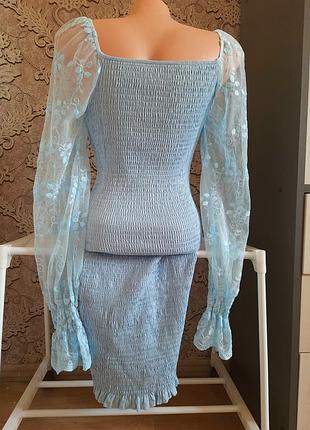 Платье резинка shein 6