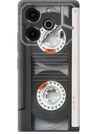Чохол силіконовий на телефон tecno pova 6 pro касета "876u-3689-58250"