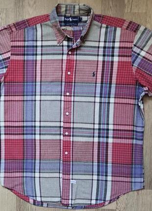 Мужская рубашка ralph lauren, размер xl