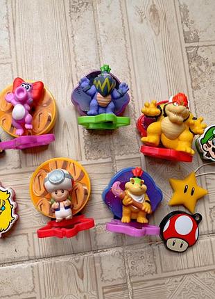 Лот игрушки из хэппи мил макдональдс супер марио happy meal mcdonald's super mario