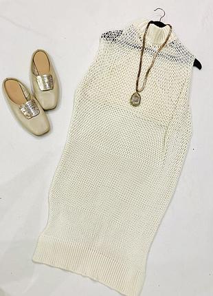 Накидка вязаная maison martin margiela