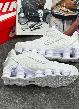 Nike shox tl white