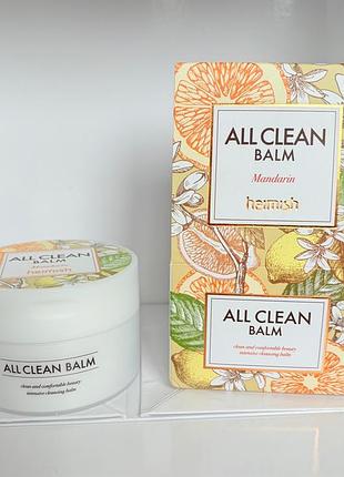 Гидрофильный бальзам heimish all clean balm mandarin 120 мл