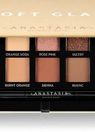 Palette soft glam палітра тіней anastasia beverly hills 14 кольорів