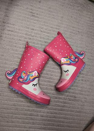 Резиновые сапоги h&amp;m 28р 18 см 🦄