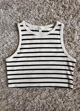 Топ в смужку h&m ( ідеально підходить під піджак)