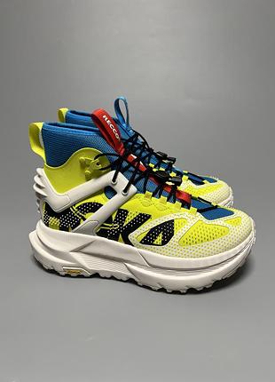 Трекінгові кросівки hoka one one mafate x hike (recco) hiking shoes 1174230 hsl ‘hoka citrus / alabaster’ оригінал
