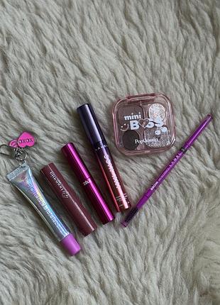 Набір косметики zola,lamel,bogenia,essence,popgossip