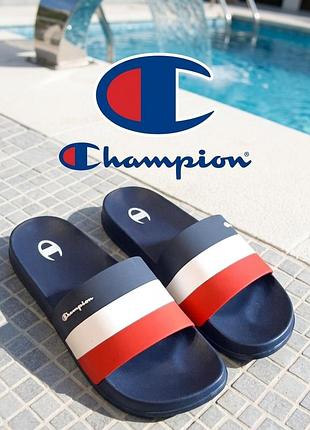 Мужские спортивные тапочки, брендовые шлепанцы champion all american slide
р.44