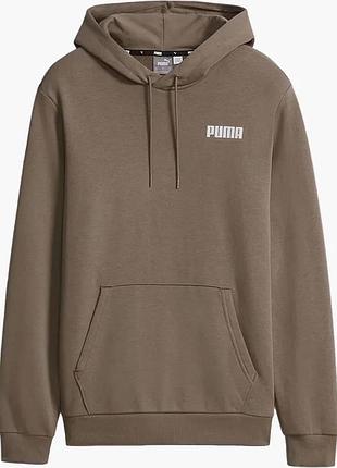 Худі чоловіче puma essentials hoodie brown ххл xxl коричневе худі з капішоном худі з каптуром