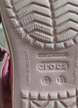 Crocs для девочки 4